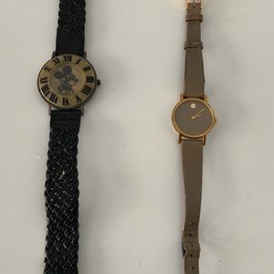 Fossil/Disney Mickey Mouse & Movado Museum Watches - HTF Vintage